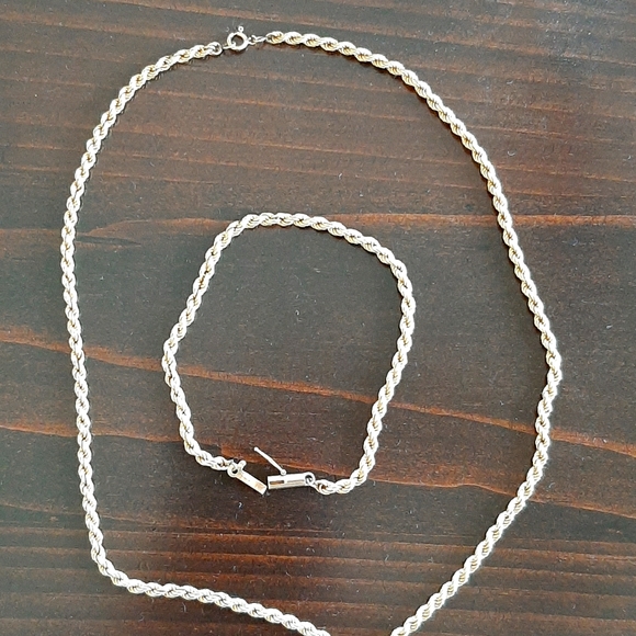 Monet Set: bracelet and necklace - Picture 1 of 2